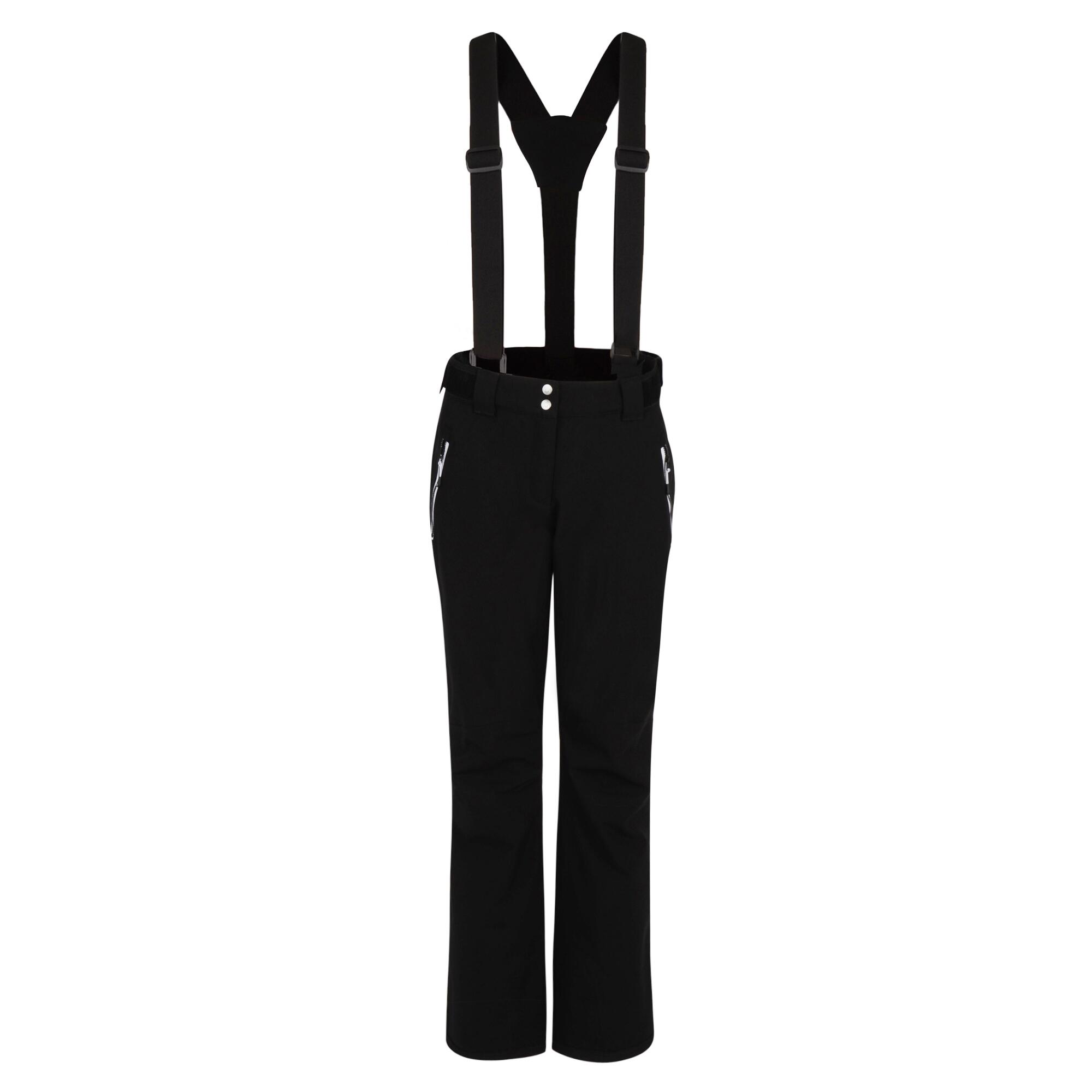 Womens/Ladies Effused Insulated Ski Trousers (Black) 1/5