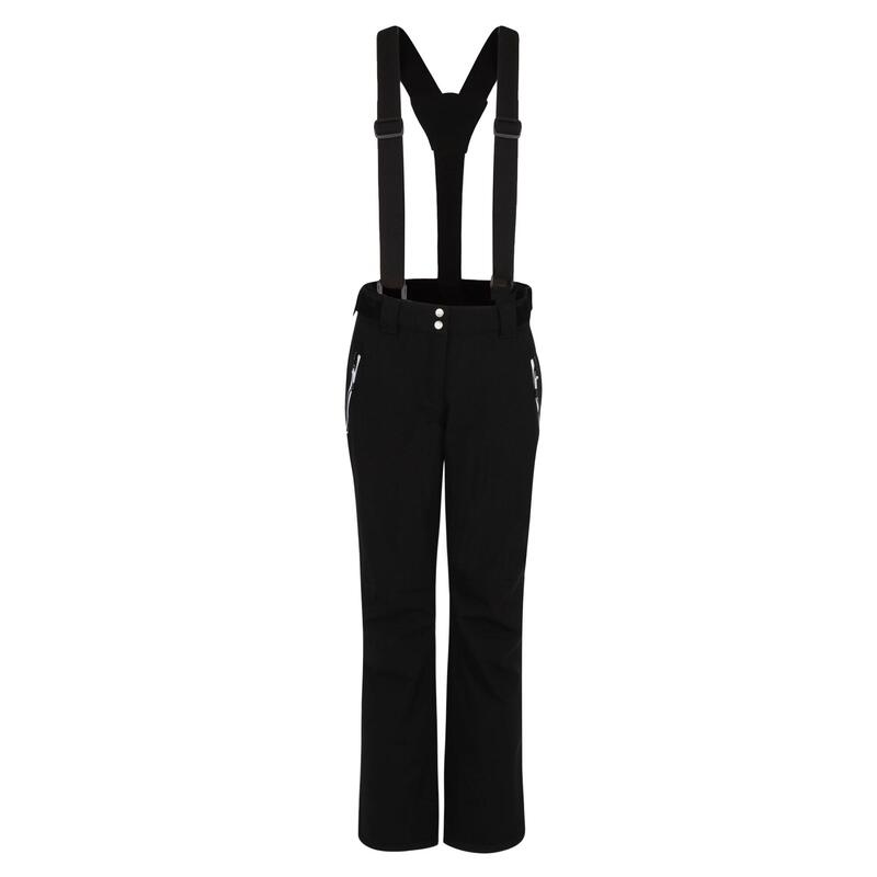 Calças de Ski isoladas Effused para senhora/senhora Preto