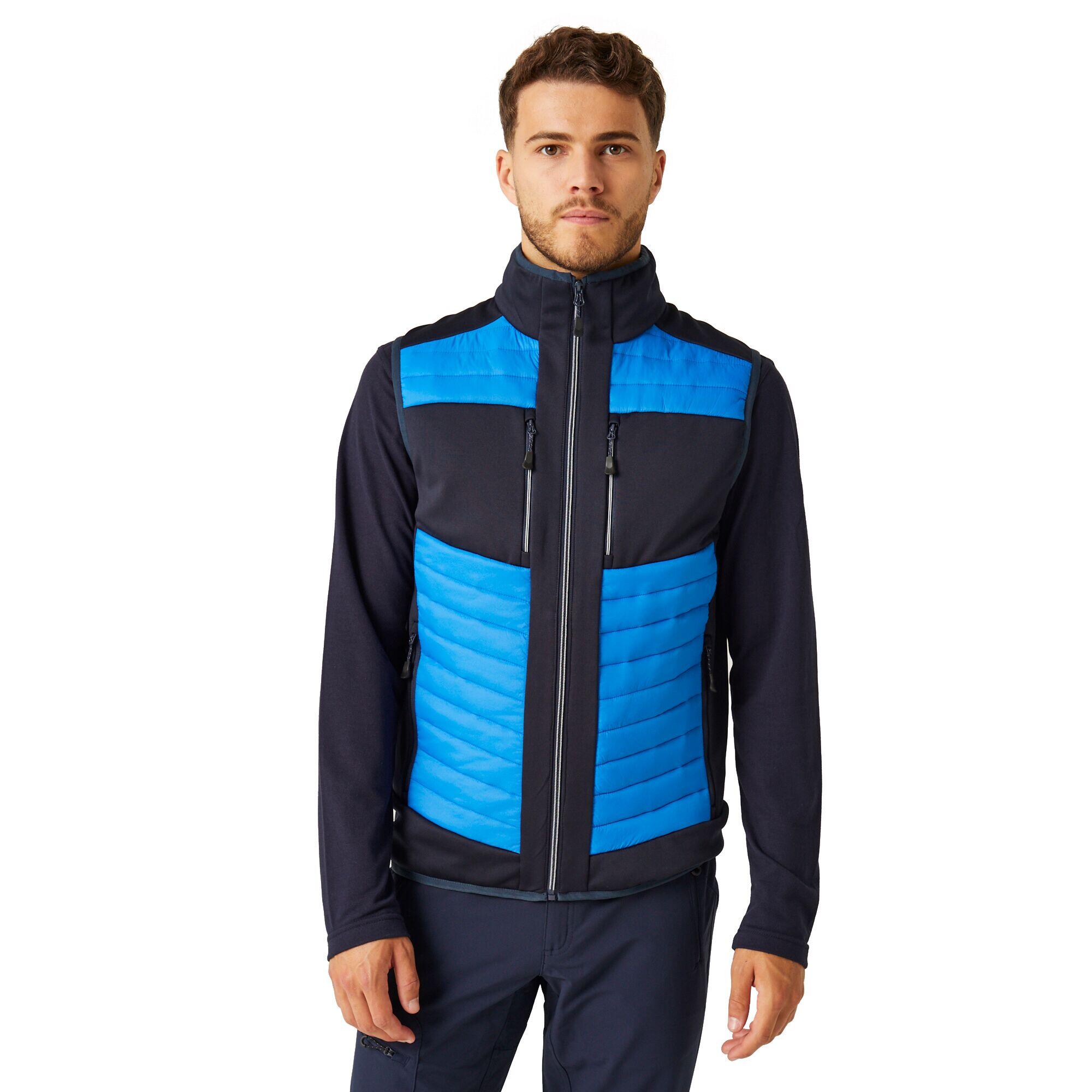 Thermische hybride bodywarmer voor volwassenen (Sterk Blauw/Navy) 3/5