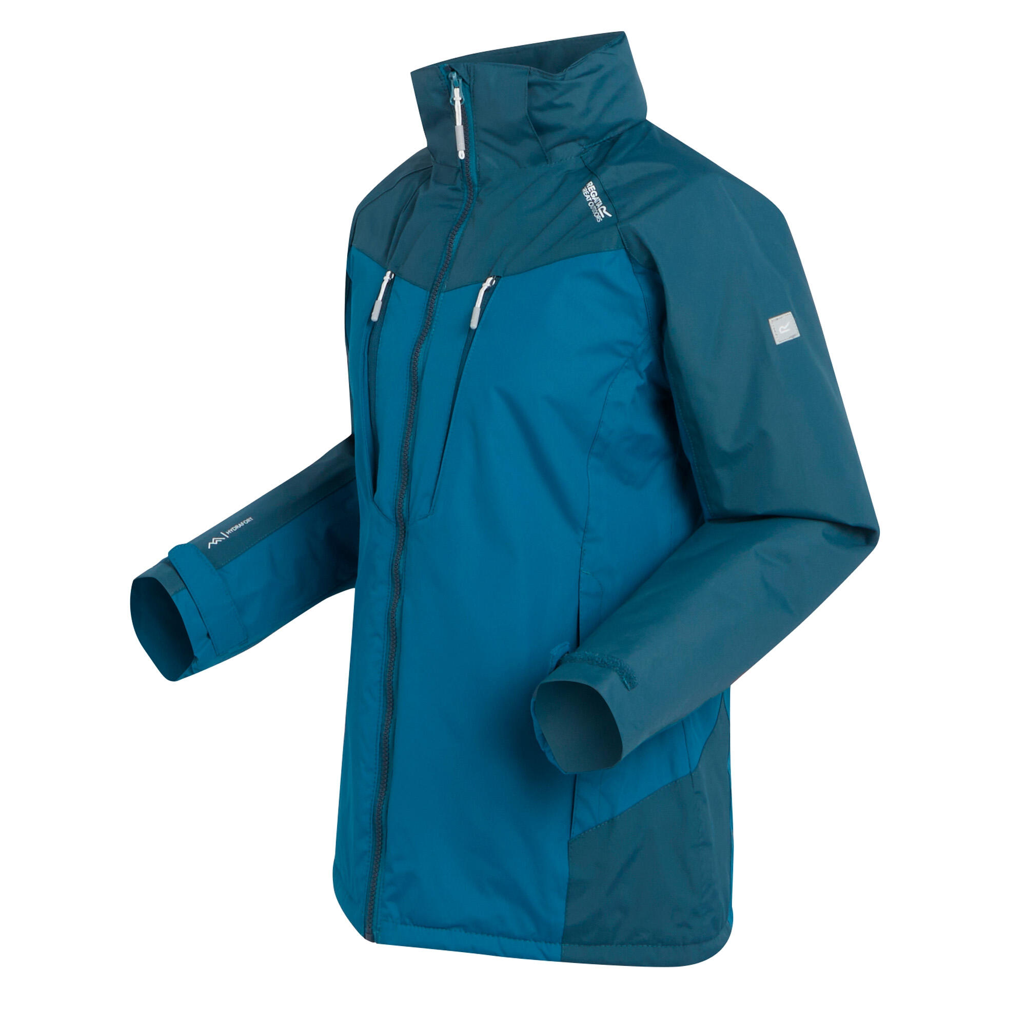 Womens/Ladies Calderdale Winter Waterproof Jacket (Gulfstream/Reflecting Lake) 3/5