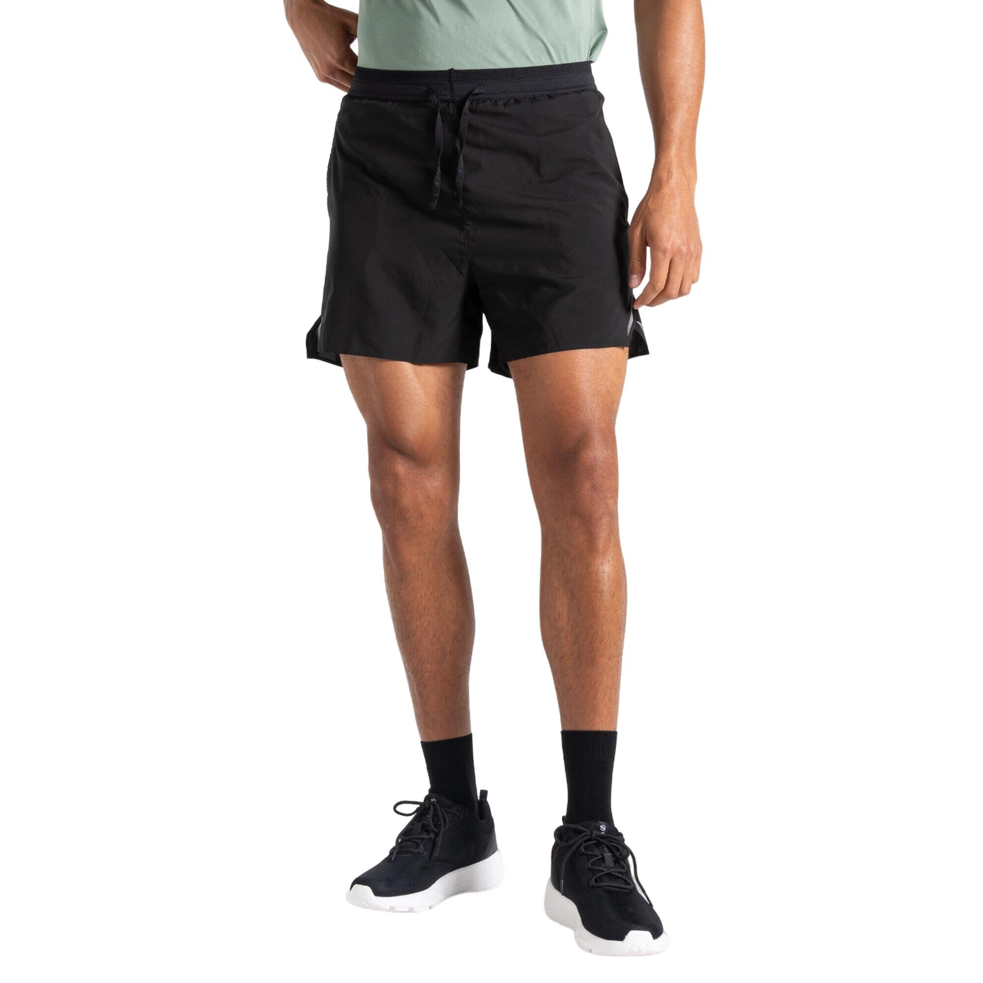 Mens Accelerate Fitness Casual Shorts (Black) 1/5