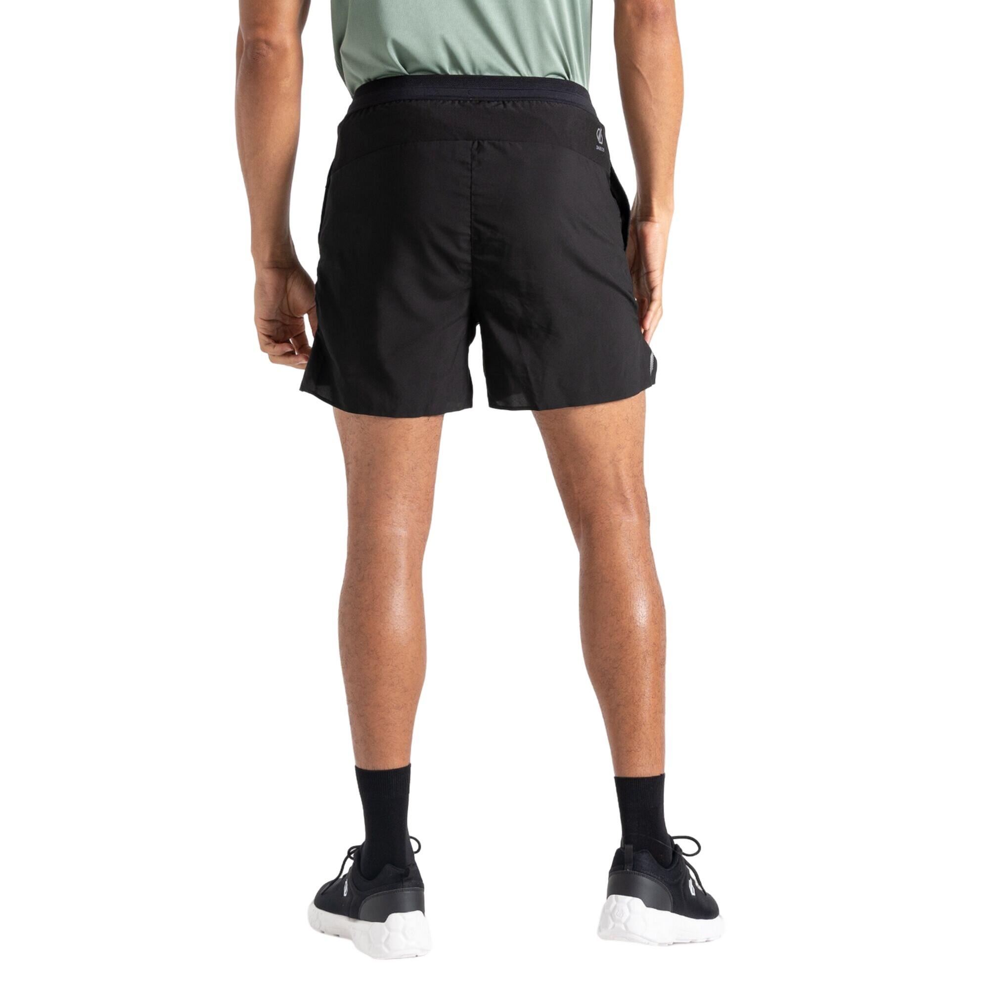 Mens Accelerate Fitness Casual Shorts (Black) 2/5