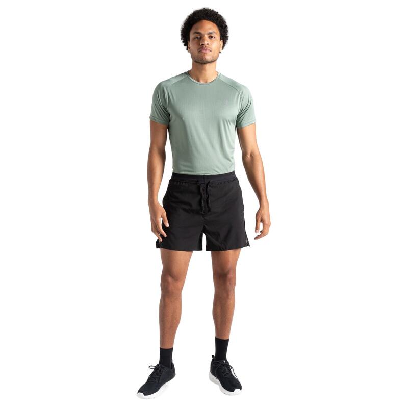 Pantalones Cortos Casuales Accelerate Fitness para Hombre Negro