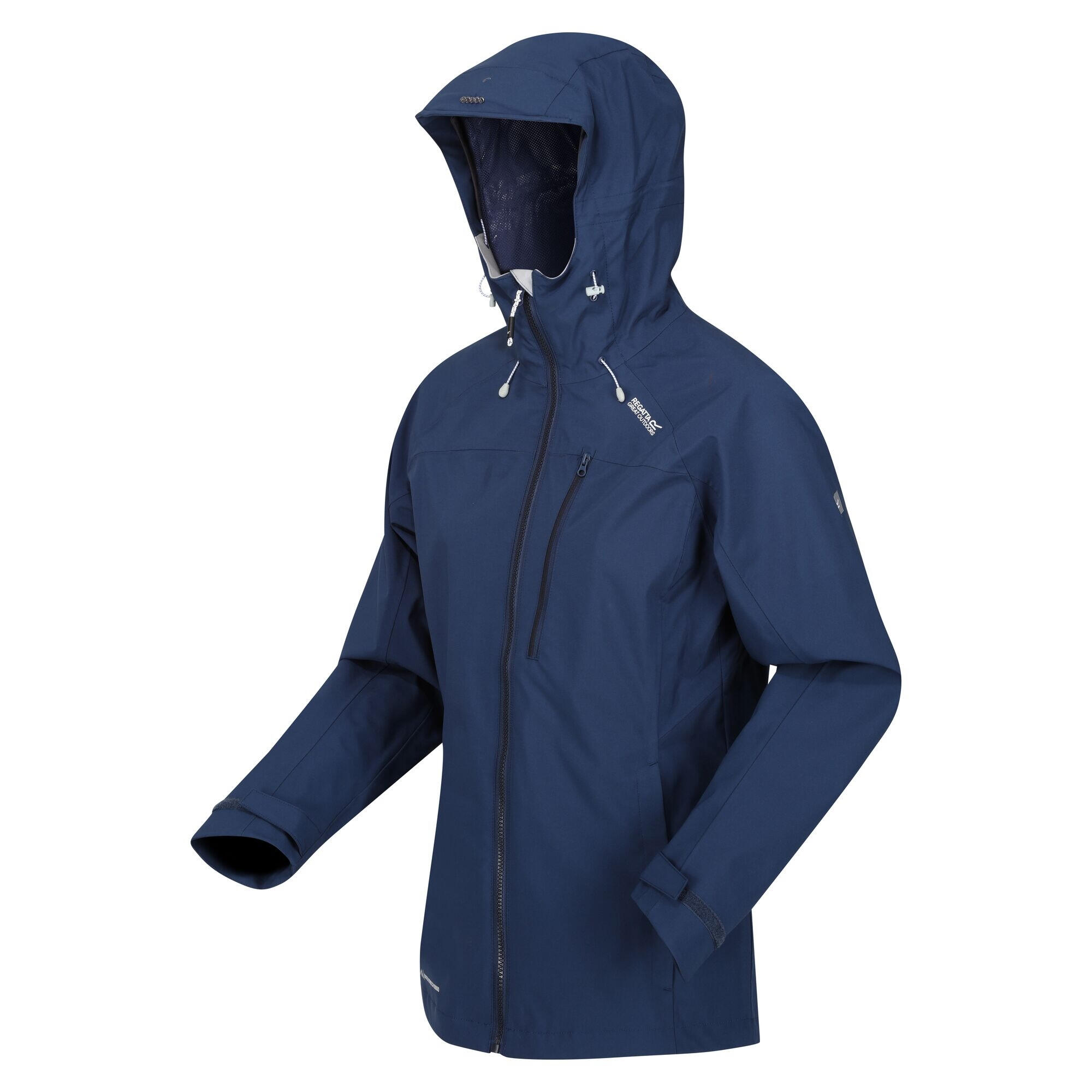 Womens/Ladies Britedale Waterproof Jacket (Admiral Blue) 3/4