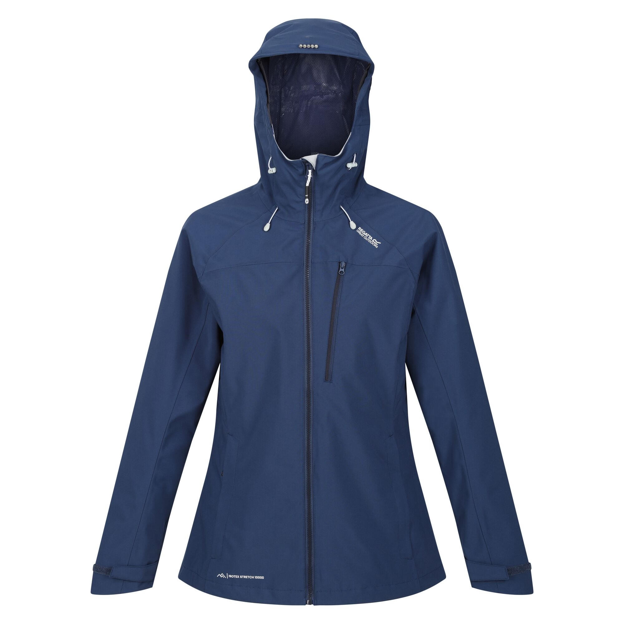 REGATTA Womens/Ladies Britedale Waterproof Jacket (Admiral Blue)