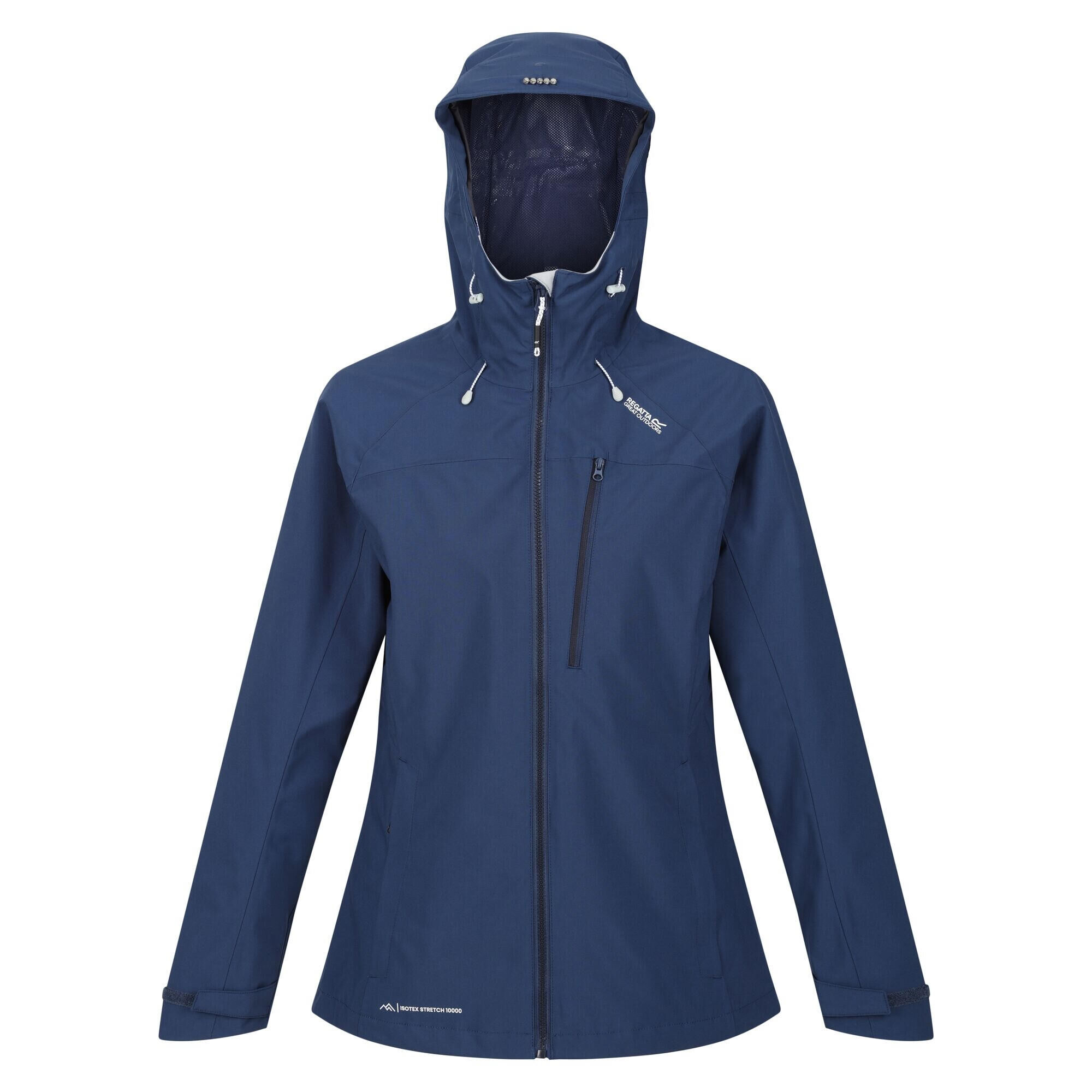 REGATTA Womens/Ladies Britedale Waterproof Jacket (Admiral Blue)