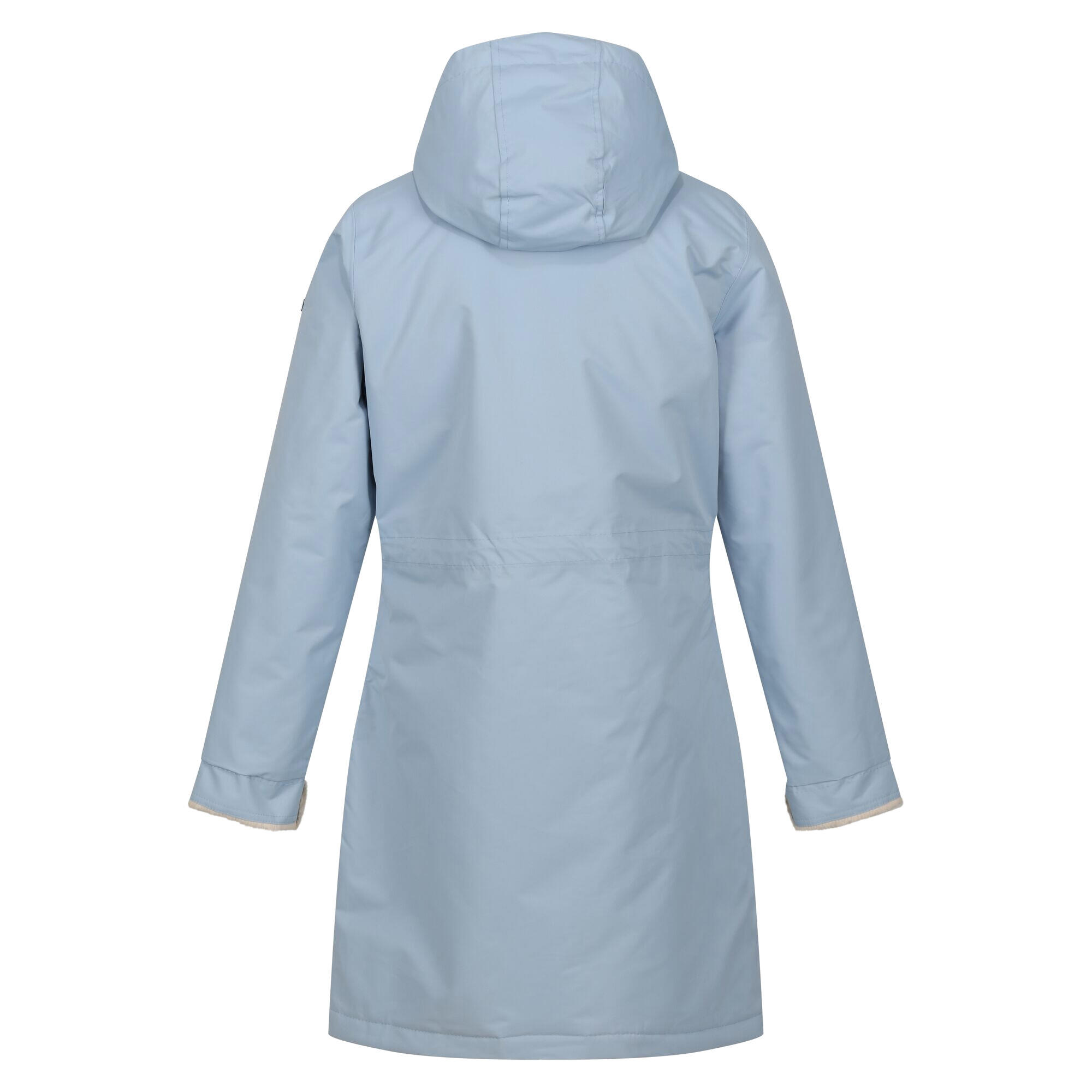 Womens/Ladies Romine Waterproof Parka (Soft Denim/Light Vanilla) 2/5