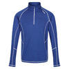 Heren Yonder Quick Dry Vochtigheid Wicking Half Zip Fleece Jasje (Sterk Blauw)