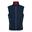 Heren Ascender Softshell 2laags bodywarmer (Marine/Klassiek Rood)