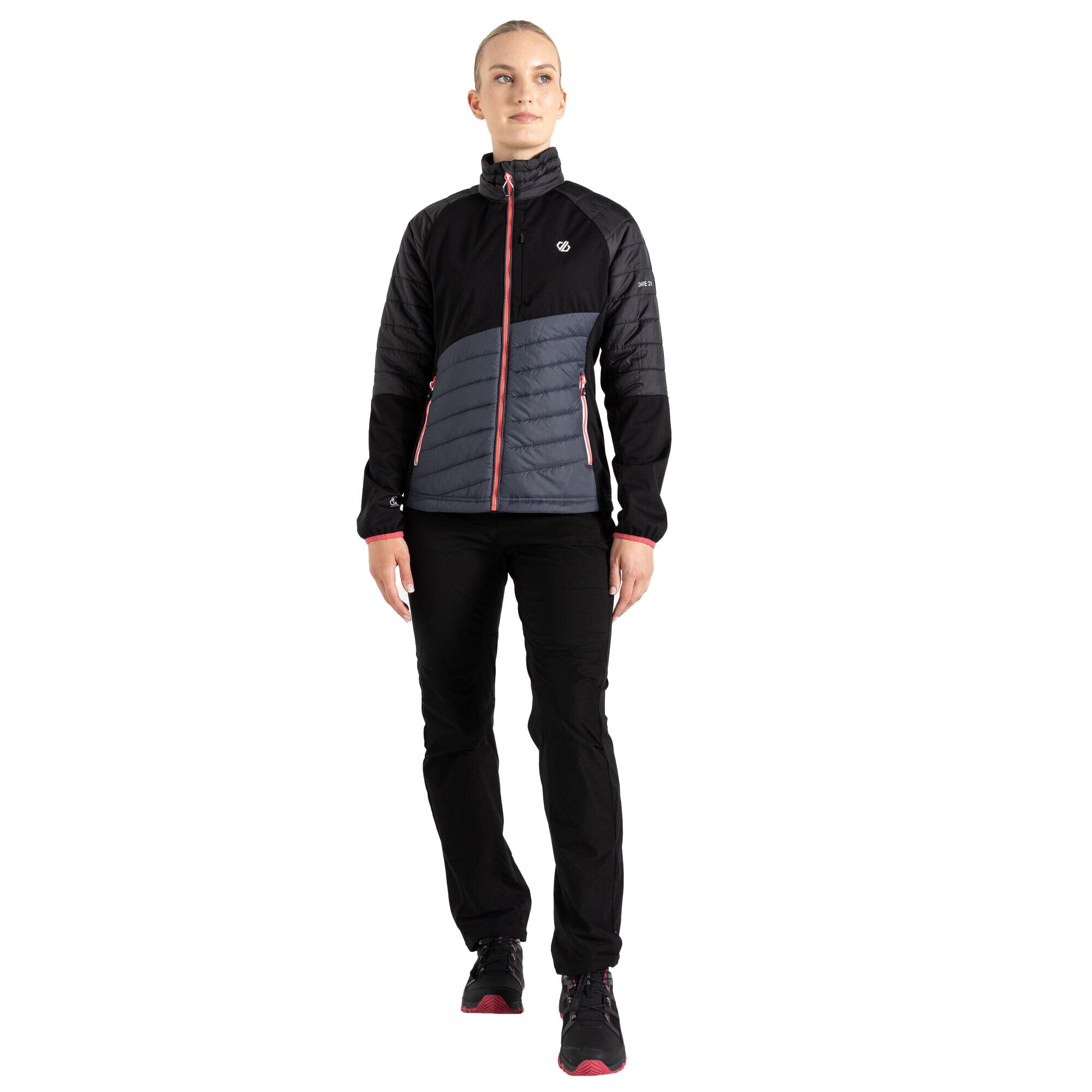 Womens/Ladies Lexan Hybrid Jacket (Black/Ebony) 4/5