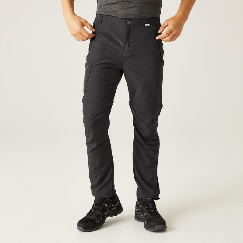 Leesville Zip-Off II Pantalon de marche pour homme - Gris