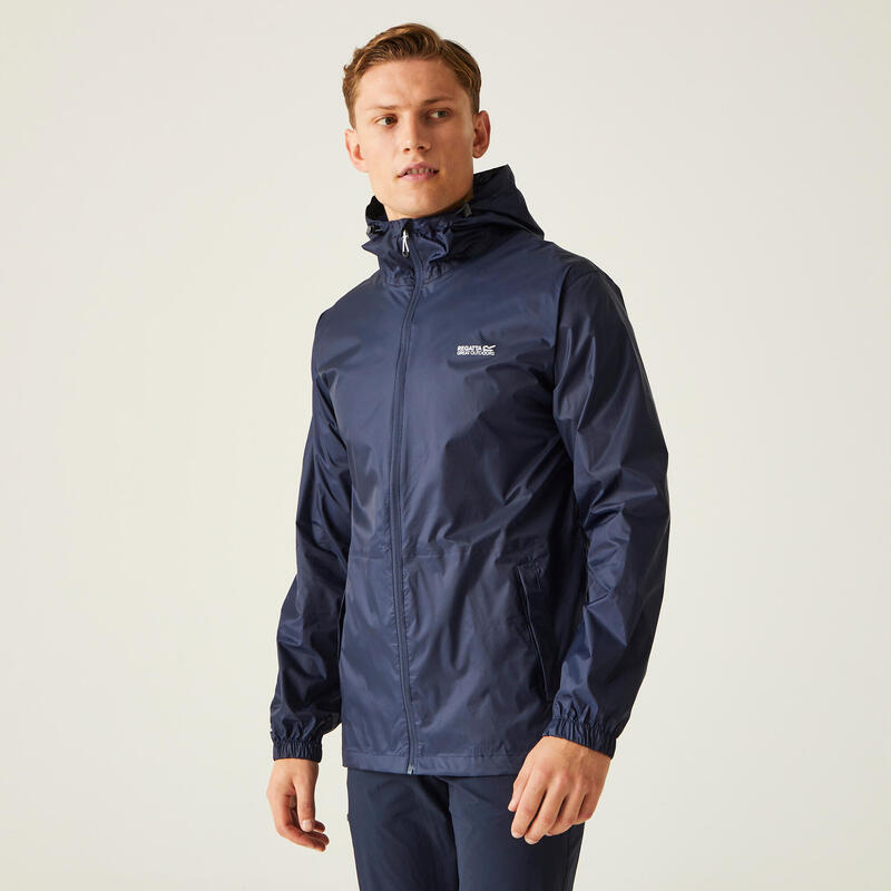 De Pack It Jacket III compacte, waterdichte wandelshelljas voor heren