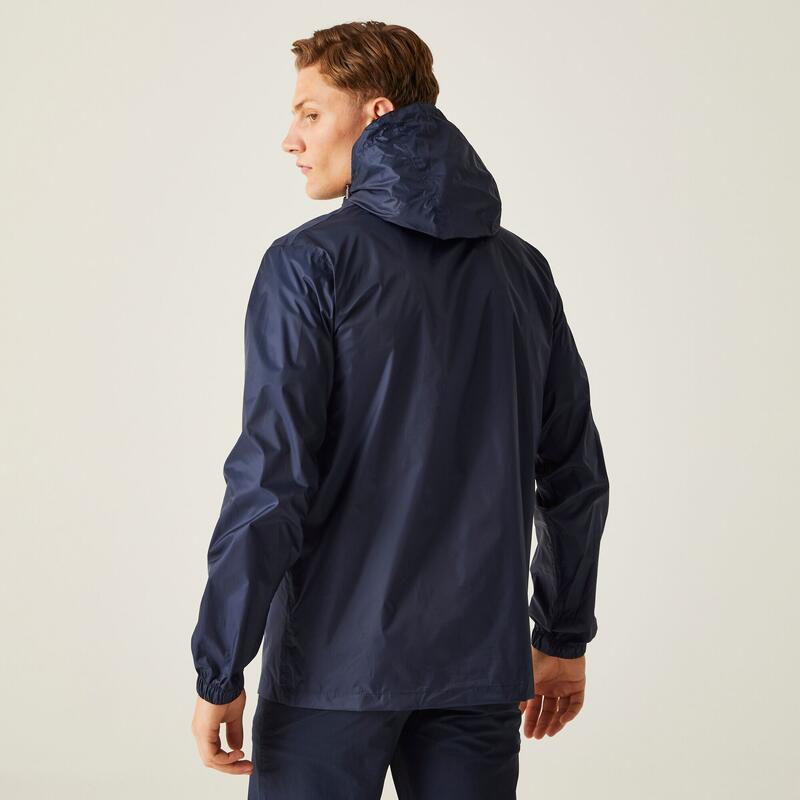 De Pack It Jacket III compacte, waterdichte wandelshelljas voor heren