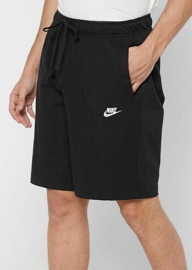 Short Nike Sportswear Club Fleece, Noir, Hommes