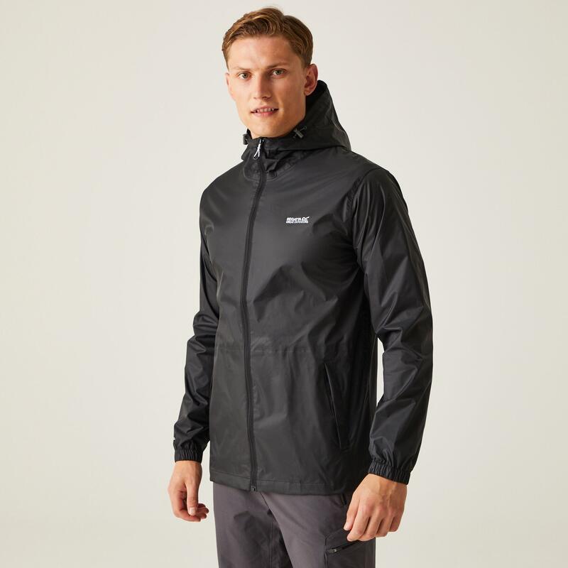 De Pack It Jacket III compacte, waterdichte wandelshelljas voor heren