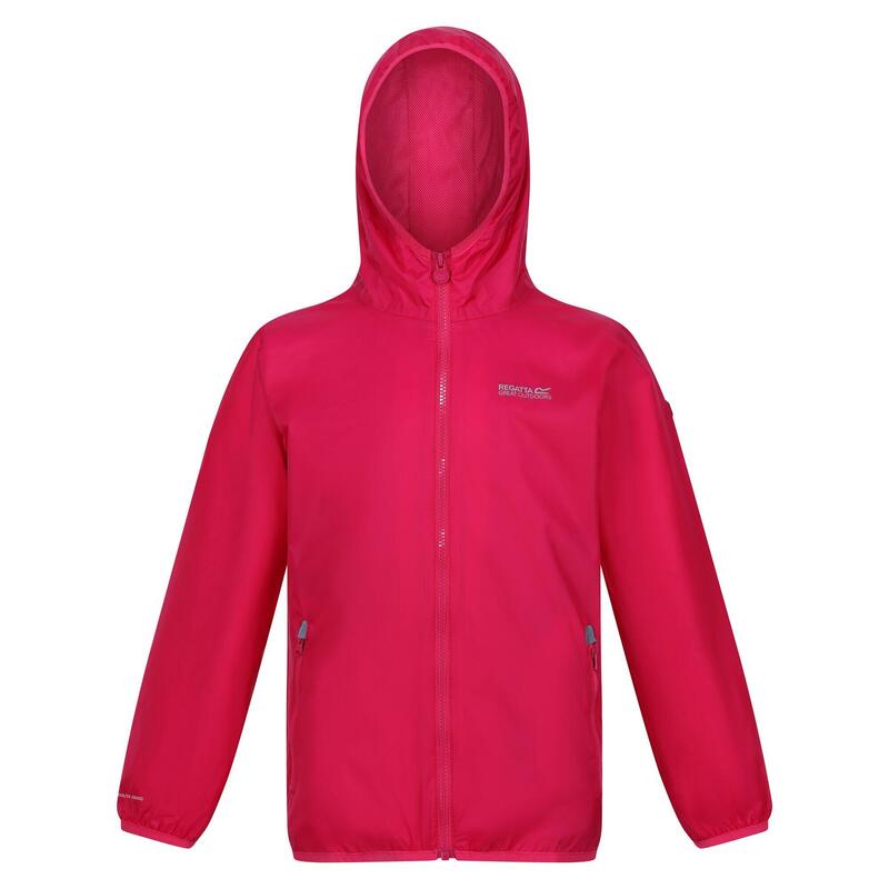 Veste imperméable LEVER Unisexe (Rose fluo)