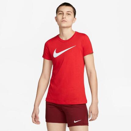 Dames-T-Shirt met Korte Mouwen Nike Wit