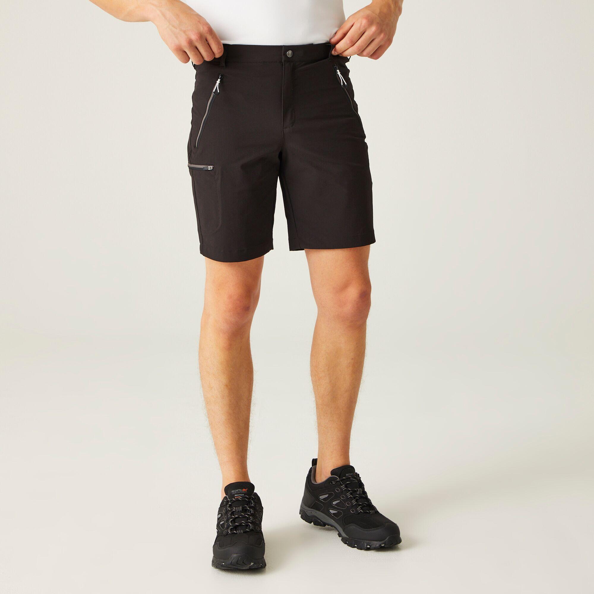 REGATTA Xert Stretch III Men's Hiking Shorts - Black