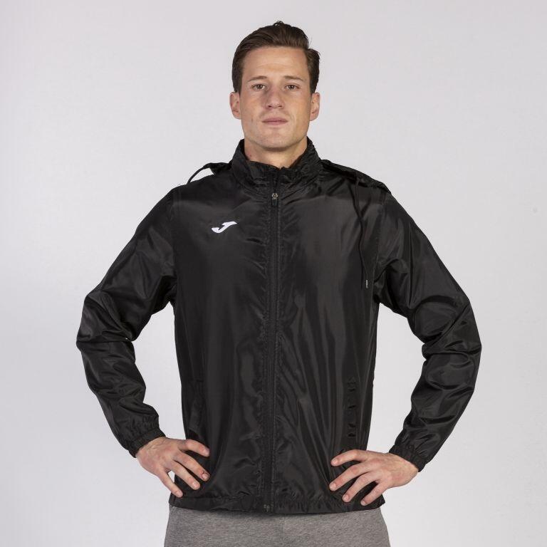 JOMA Chubasquero Fútbol Hombre Joma Iris Negro