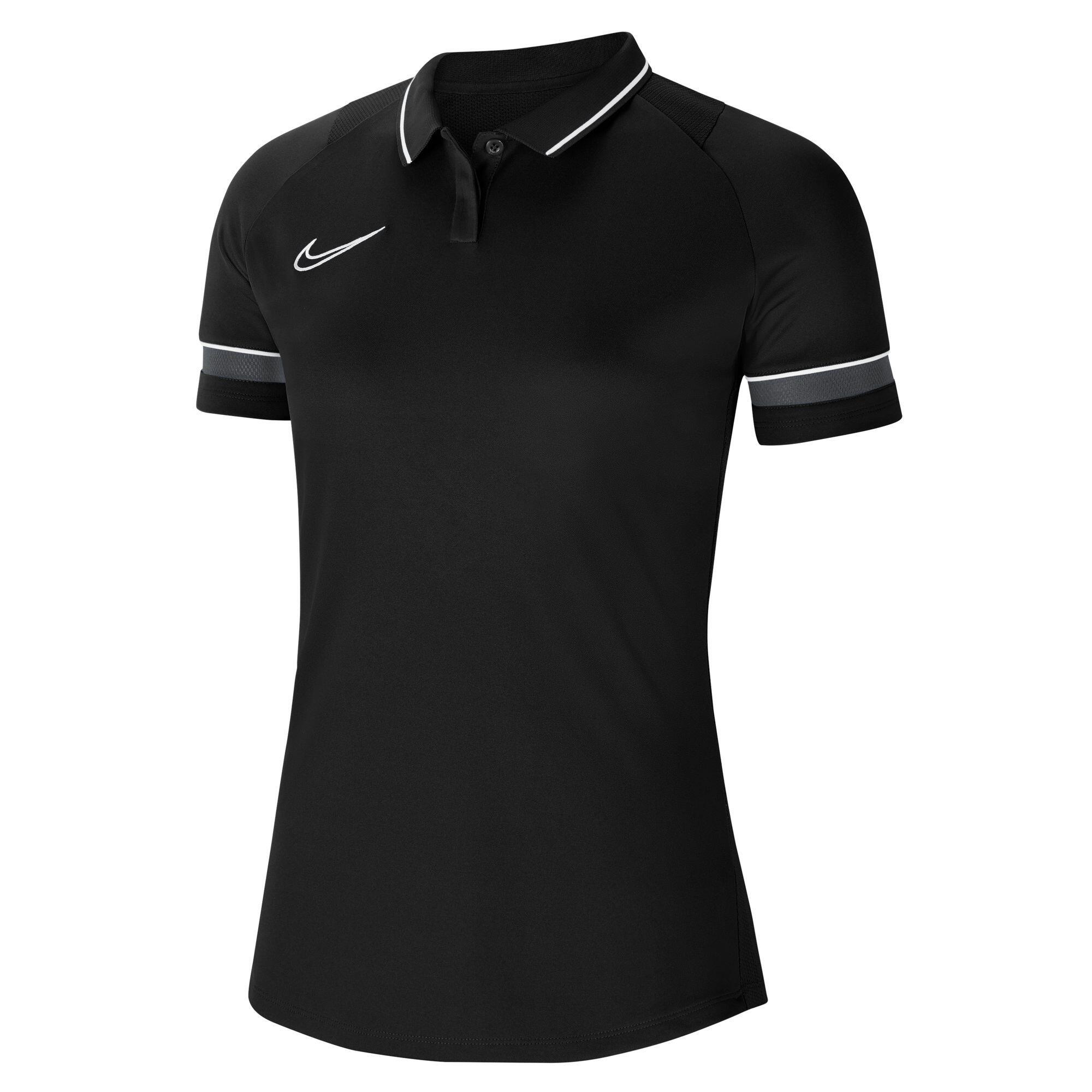 Nike - Poloshirt Academy 21 Dry Damen Nike - Polo Manches Courtes - Noir - 36 Xs - Decathlon