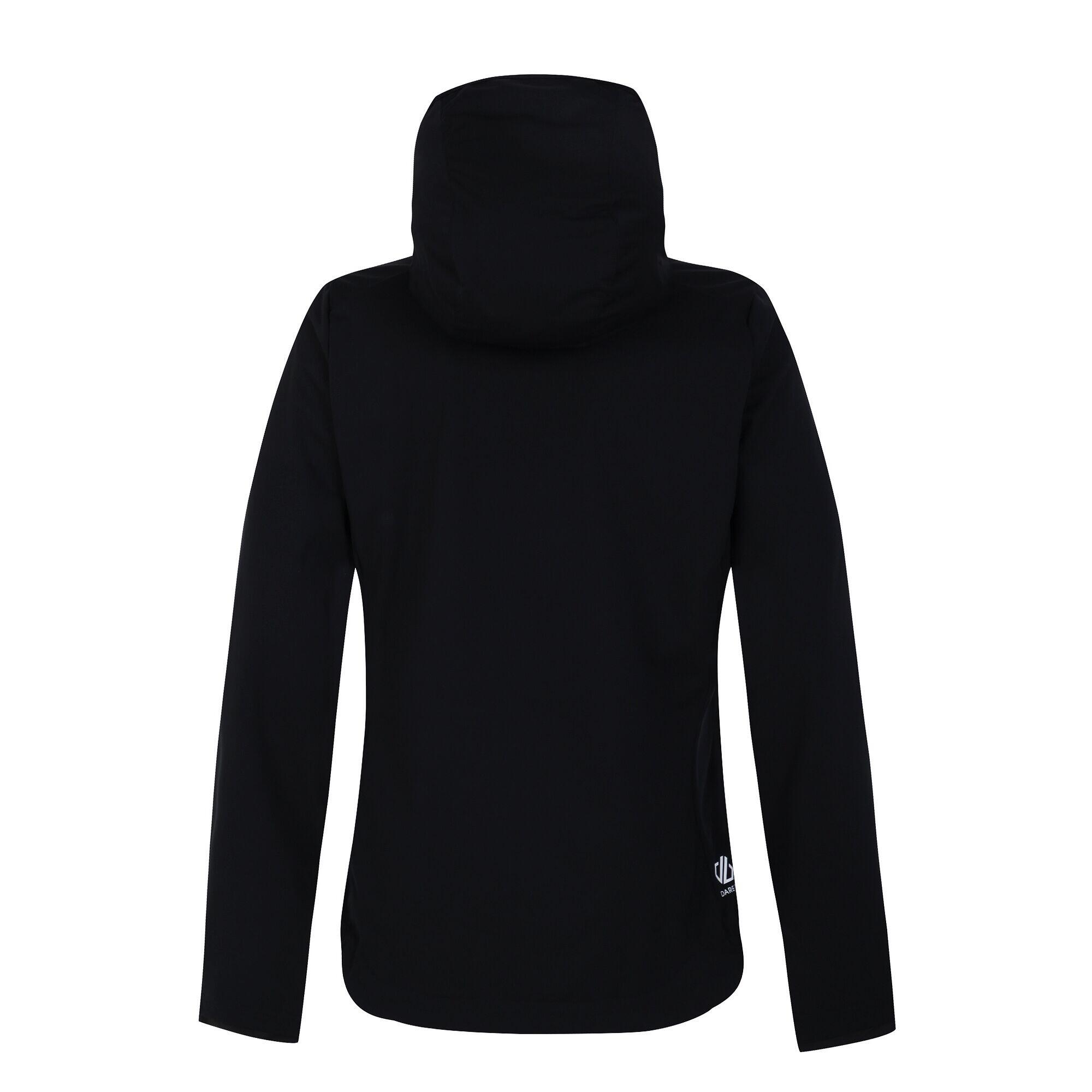 Womens/Ladies Lexan Soft Shell Jacket (Black) 2/5