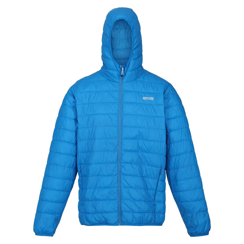 Heren Hillpack Hooded Lightweight Jacket (Indigoblauw)