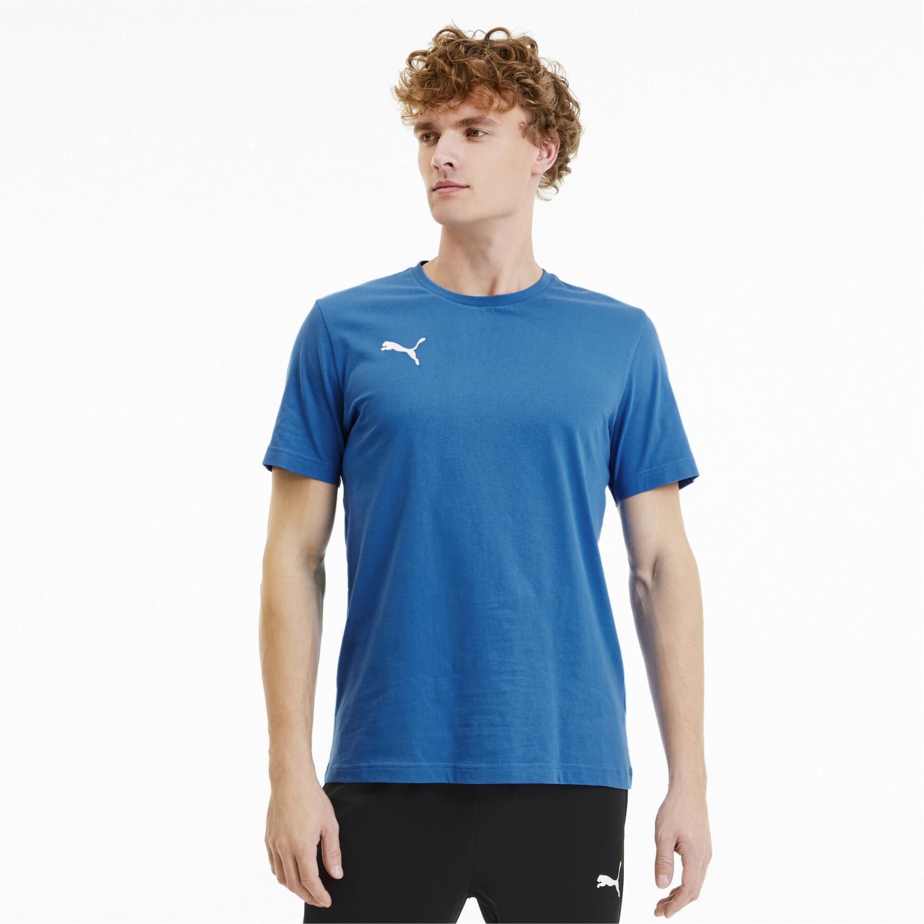 Puma - T-shirt Puma Team Goal 23 Casuals - T-shirt Manches Courtes - Bleu - 36 Xs - Decathlon
