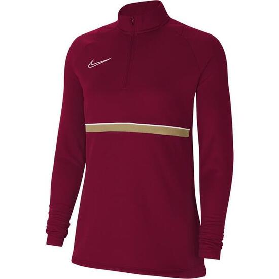 Maglie maniche lunghe da calcio donna nike bordeaux
