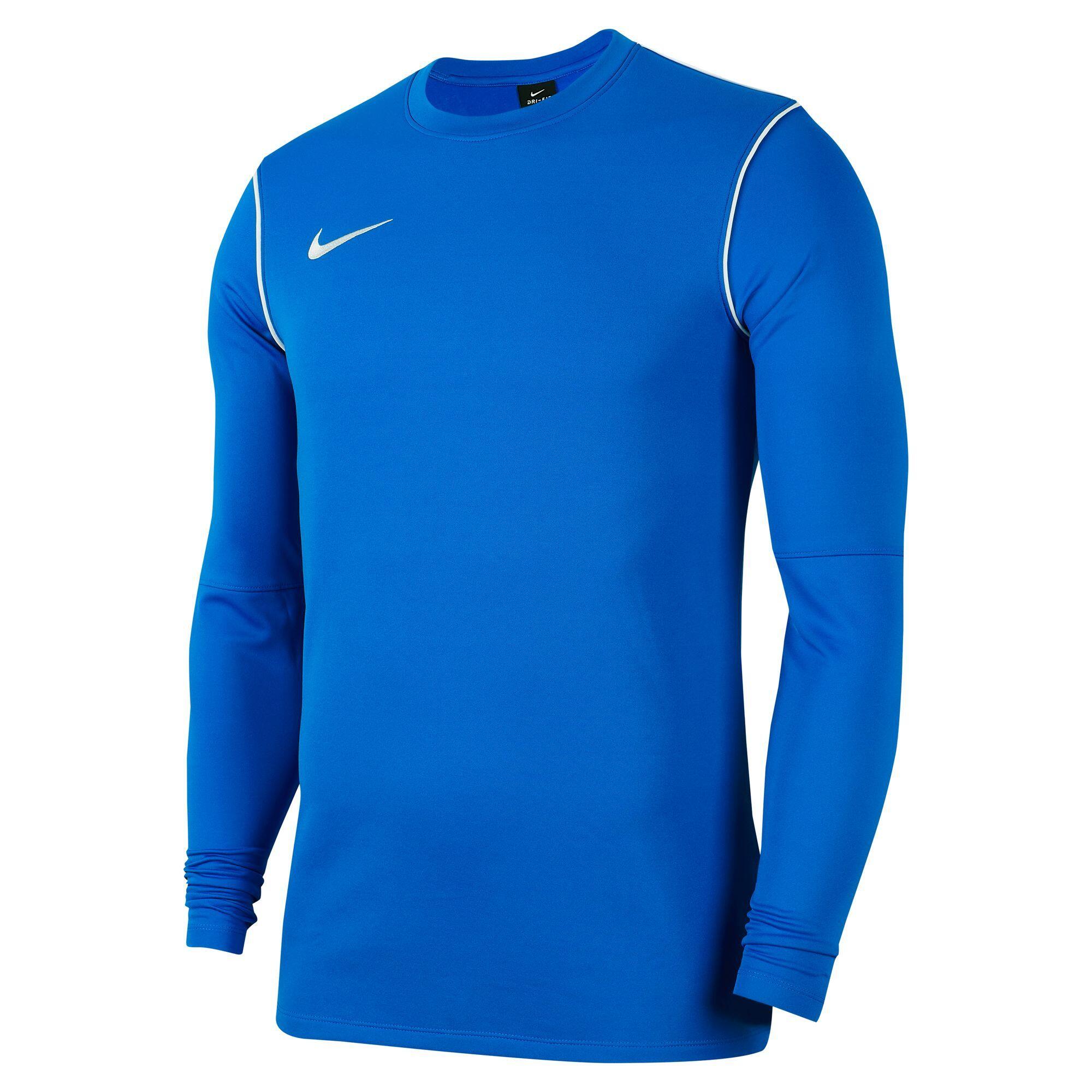Nike - Nike Y Nk Dry Park20 Chemise Bv6901-463 - Maillot Manches Longues - Blanc|bleu - Moyen - Decathlon