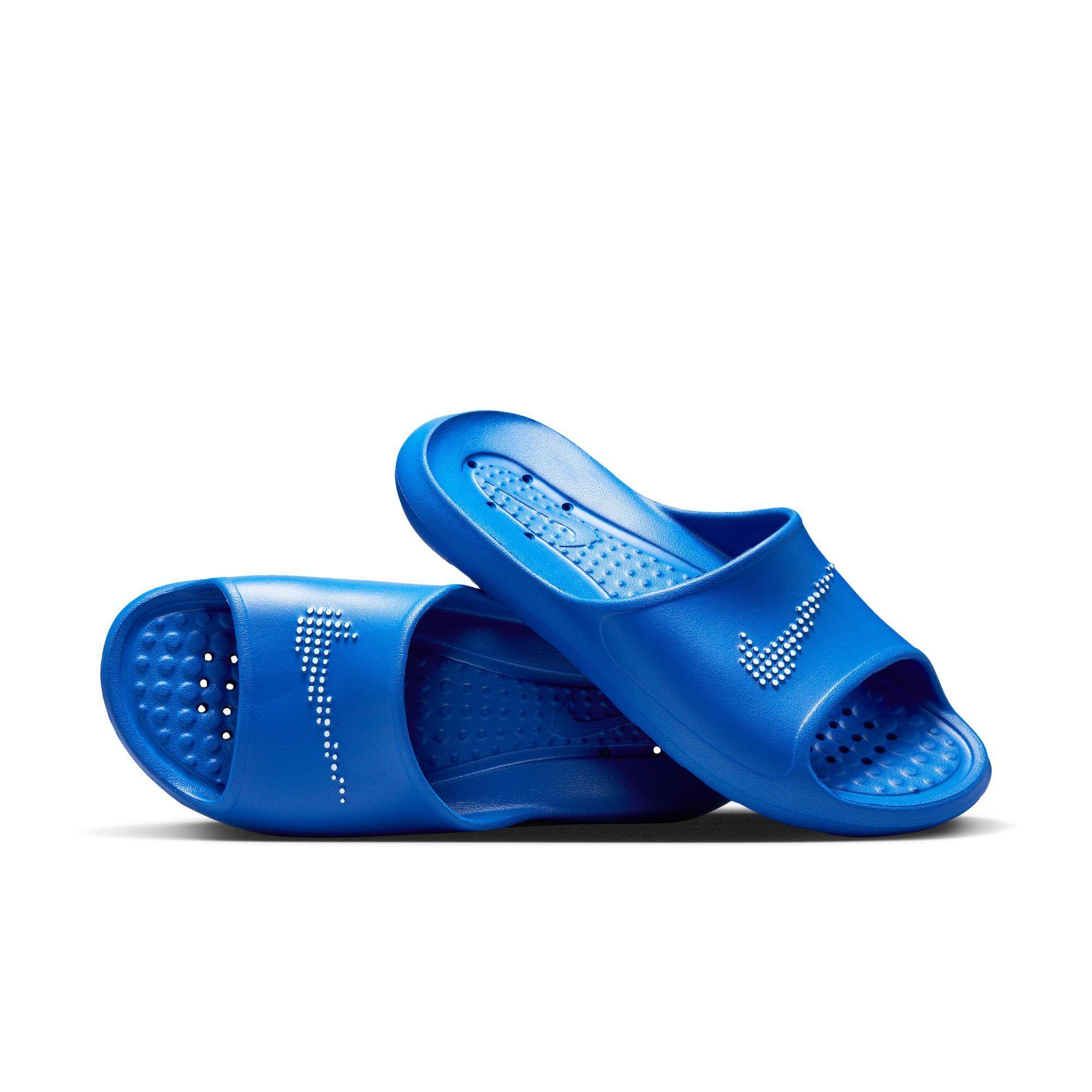 Nike - Tongs Nike Victori One, Bleu, Hommes - Claquettes - Bleu - 41 - Decathlon