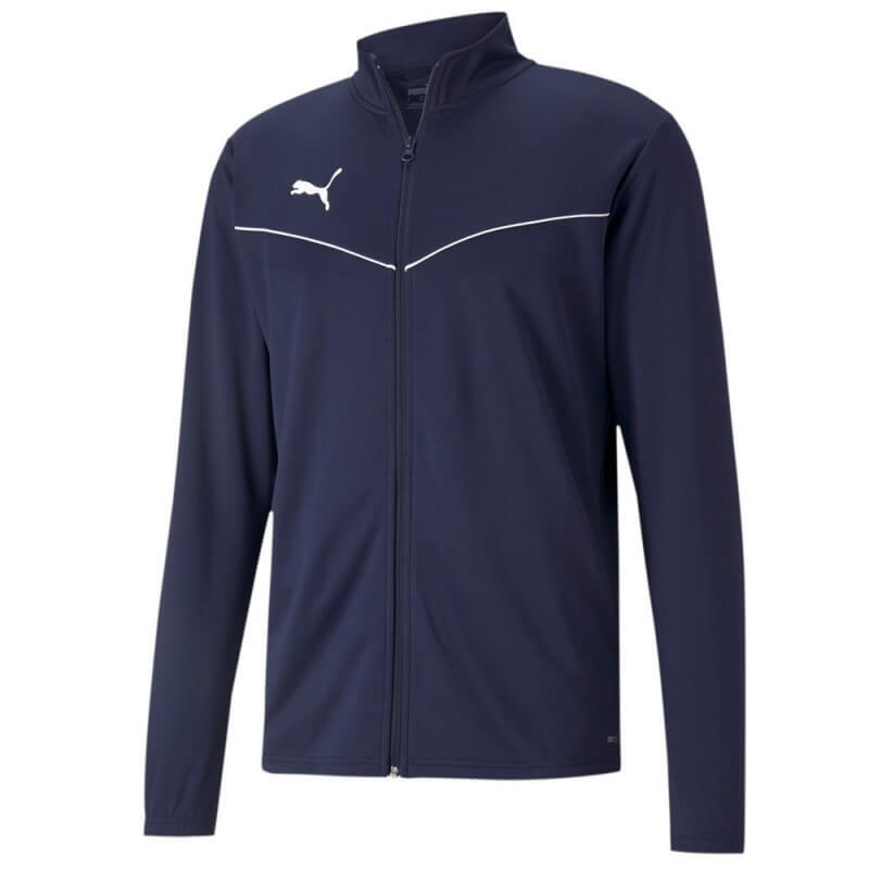 Puma Teamrise Training Poly Trainingsjack Blauw Sweatshirt Volwassenen