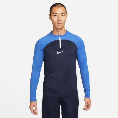 Sweatshirt mannelijk nike academy pro drill blauw