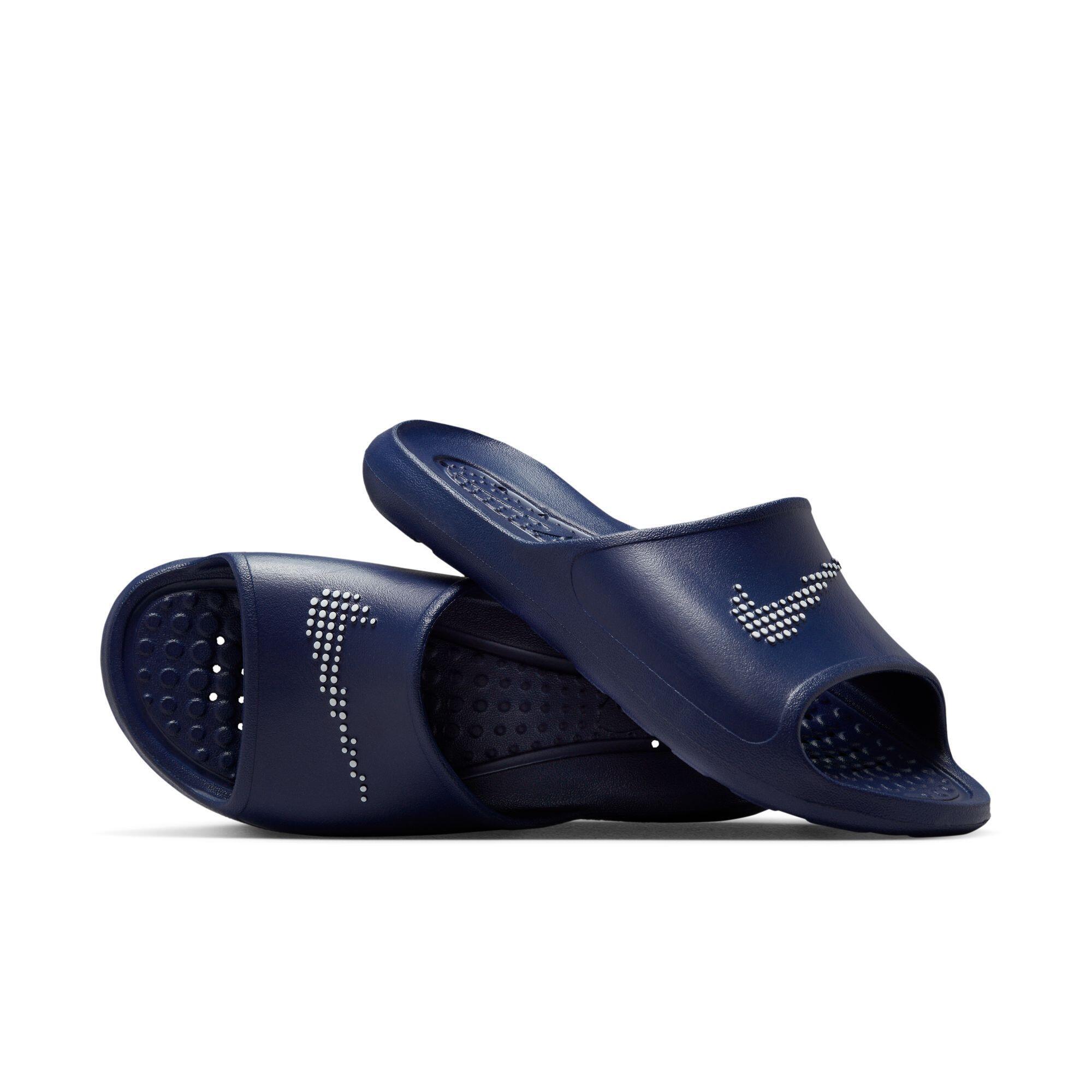 Nike - Tongs Nike Victori One, Bleu, Hommes - Sabots - Bleu - 40 - Decathlon