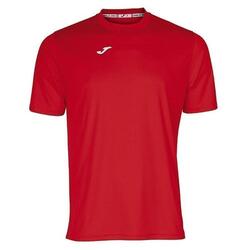 T-shirt manches courtes football - Combi rouge homme