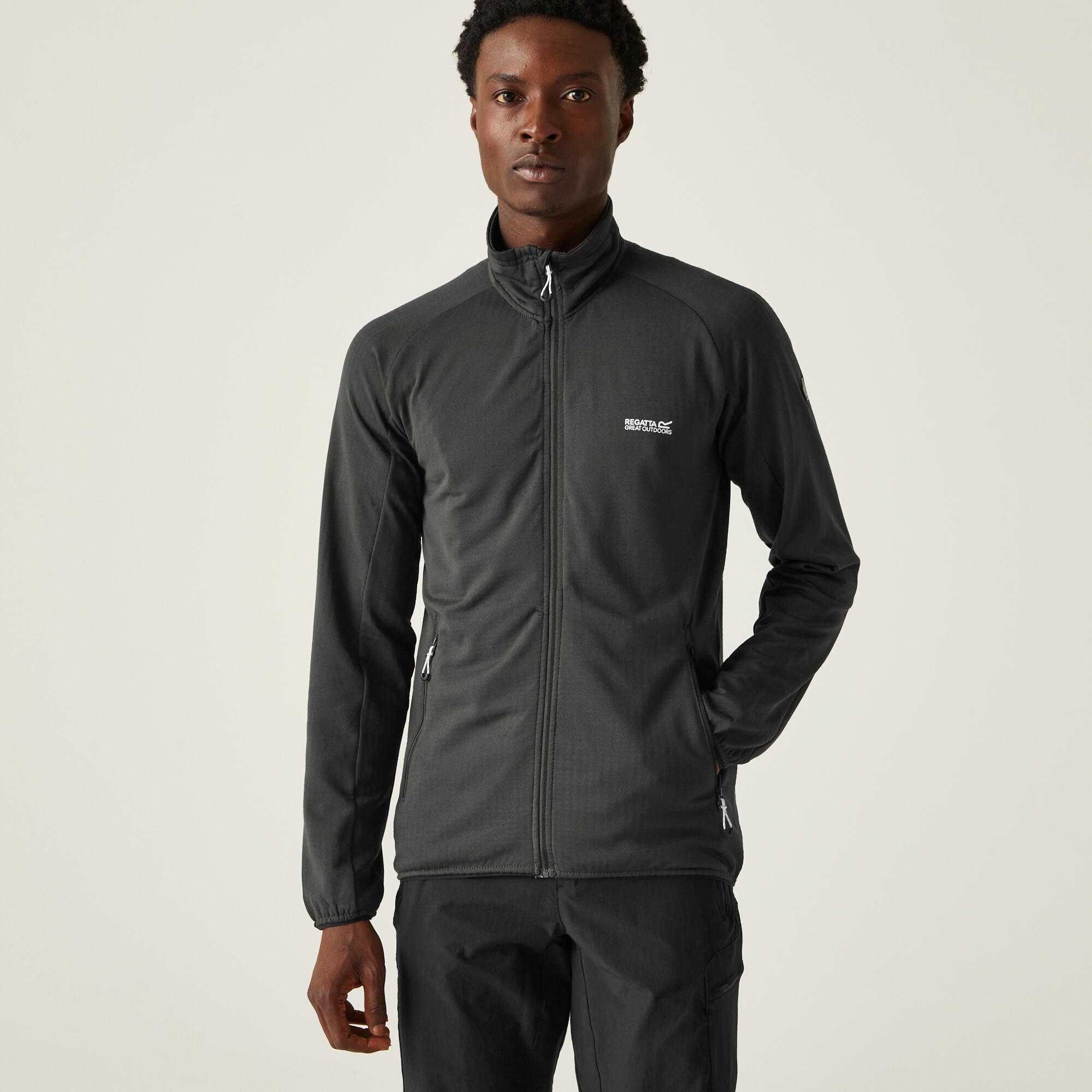 Softshell Escursionismo Uomo Highton Lite II 1/7