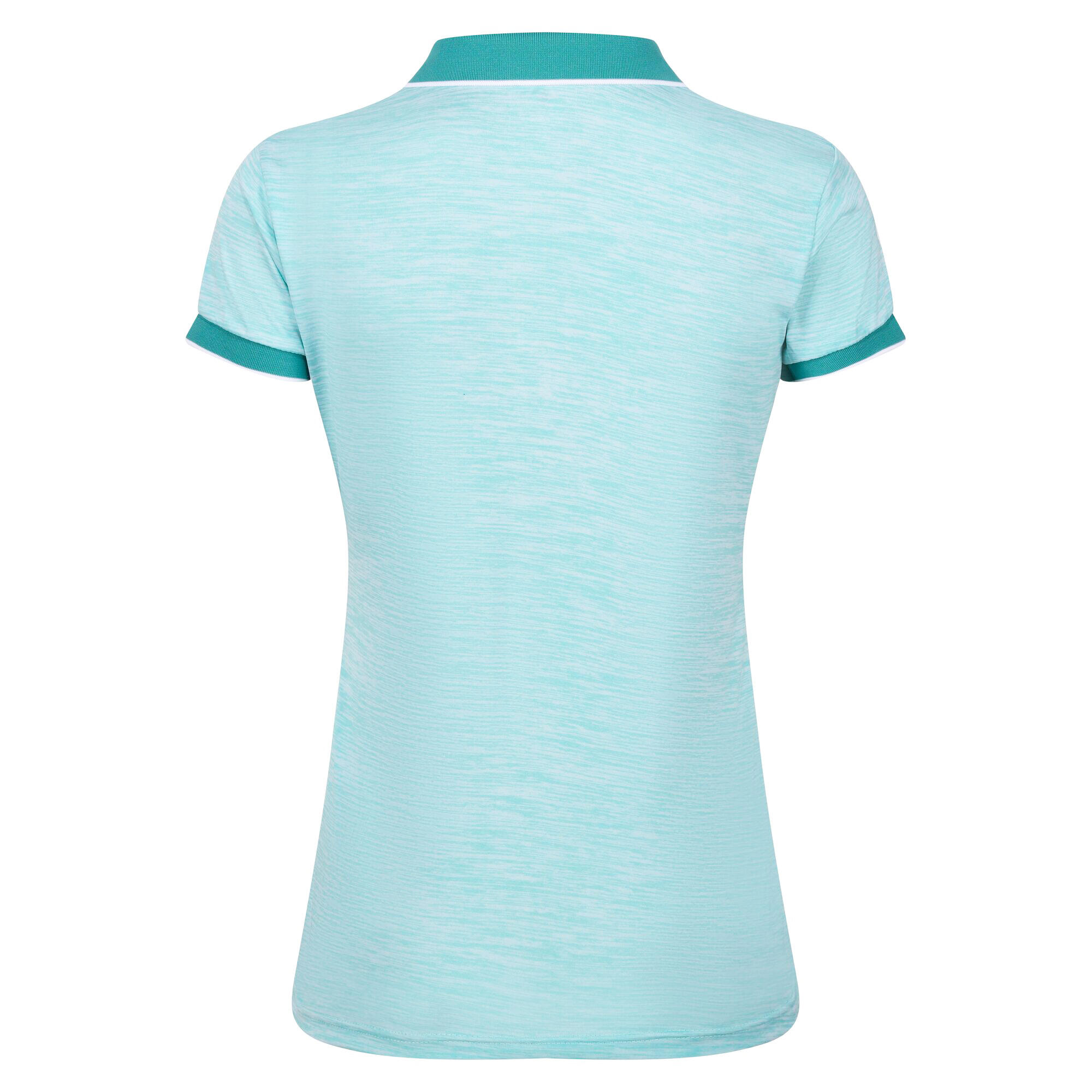 Womens/Ladies Remex II Polo Neck TShirt (Amazonite) 2/5