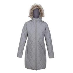 Parka Fritha II de Aislado para Mujer Gris Tormenta