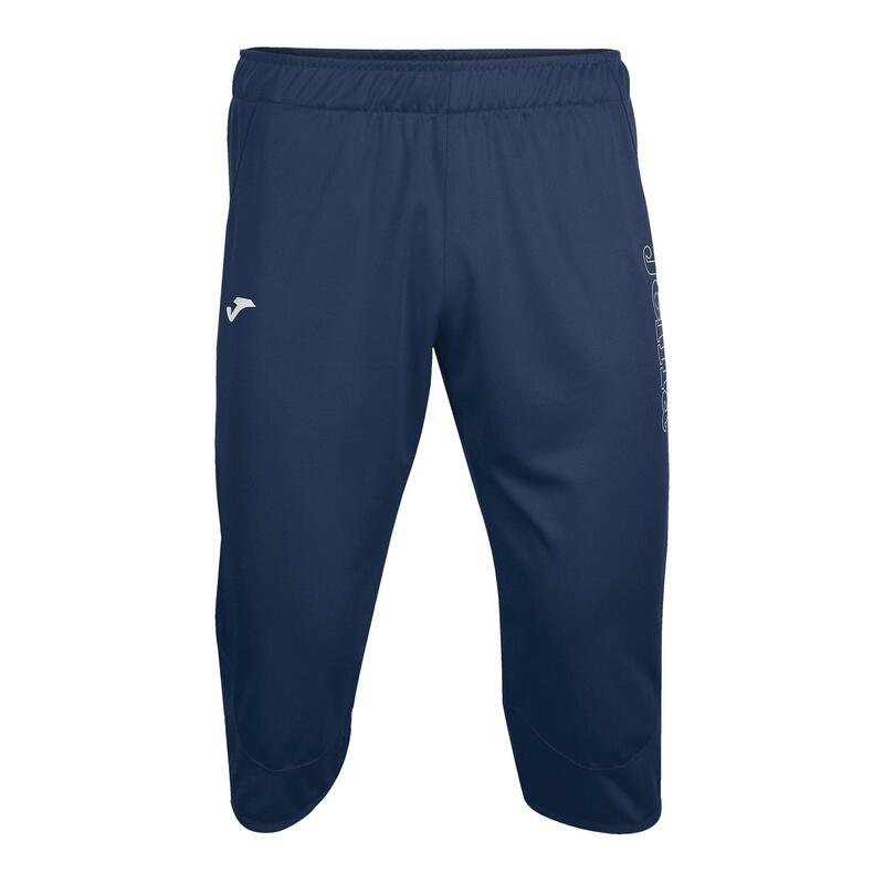 Pantalón 3/4 Fútbol Hombre Joma Vela Marino