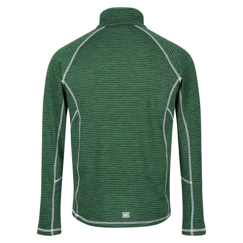 Heren Yonder Quick Dry Vochtigheid Wicking Half Zip Fleece Jasje (Eden)