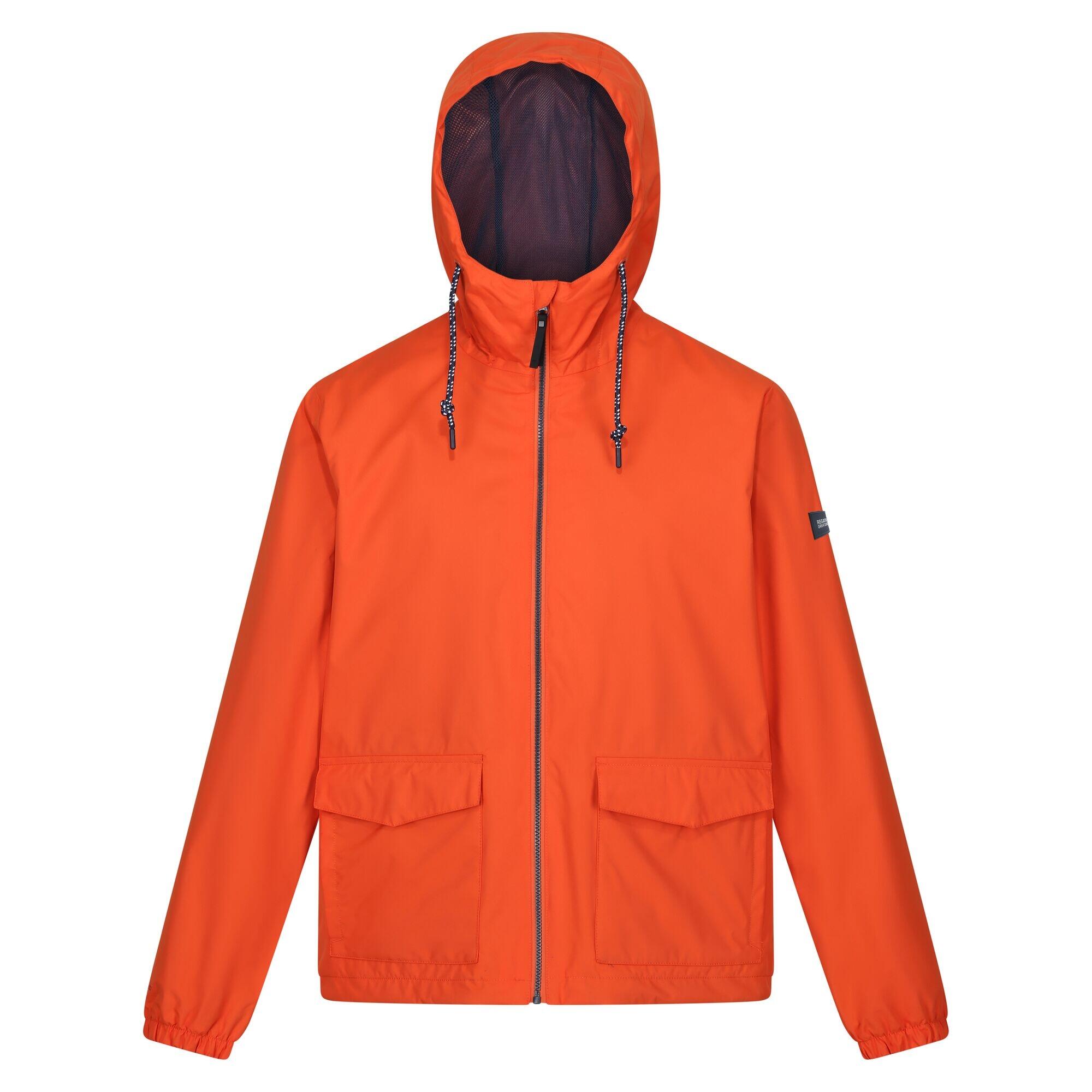 Mens Bayano Waterproof Jacket (Rusty Orange) 1/5