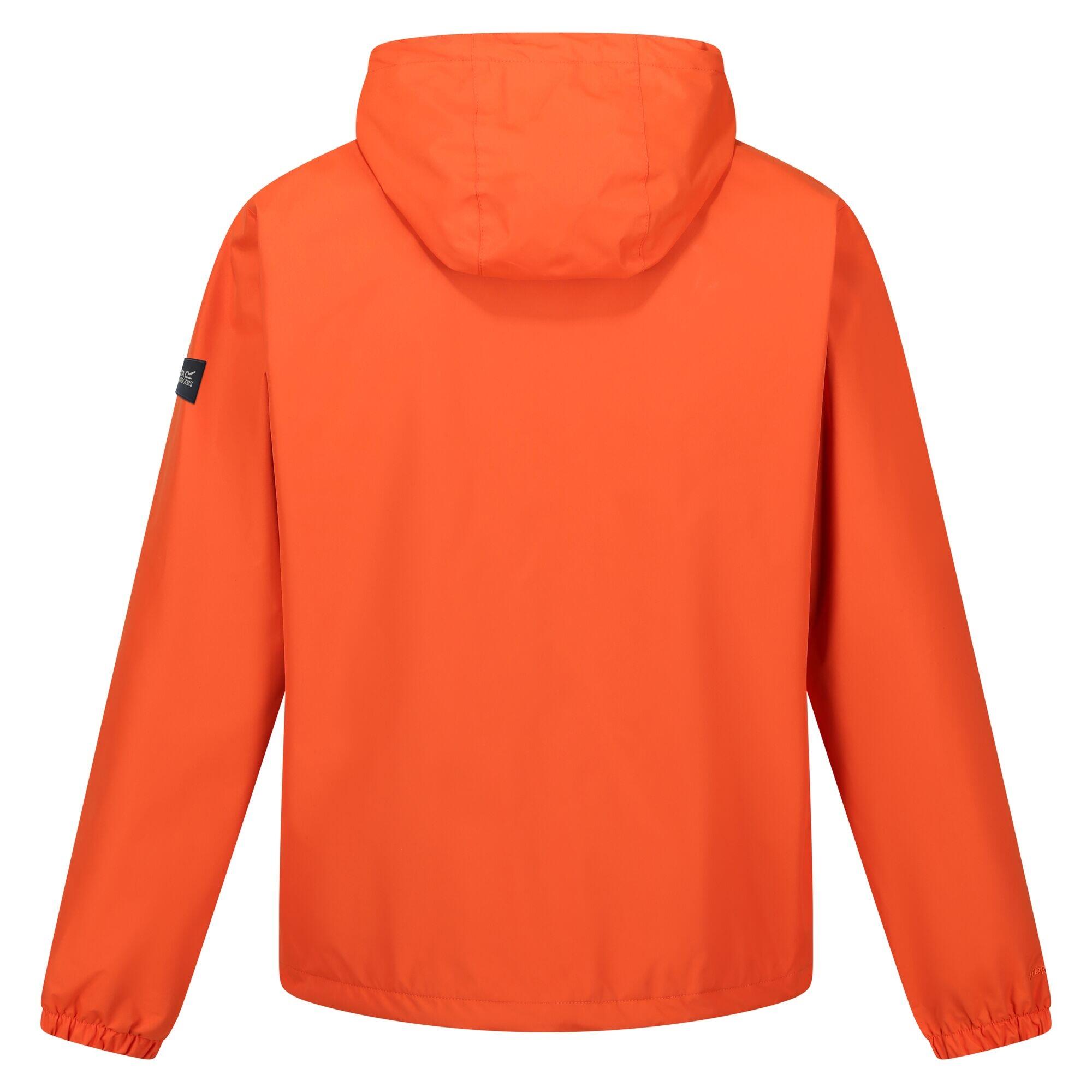 Mens Bayano Waterproof Jacket (Rusty Orange) 2/5