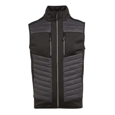 Thermische hybride bodywarmer voor volwassenen (as/zwart)