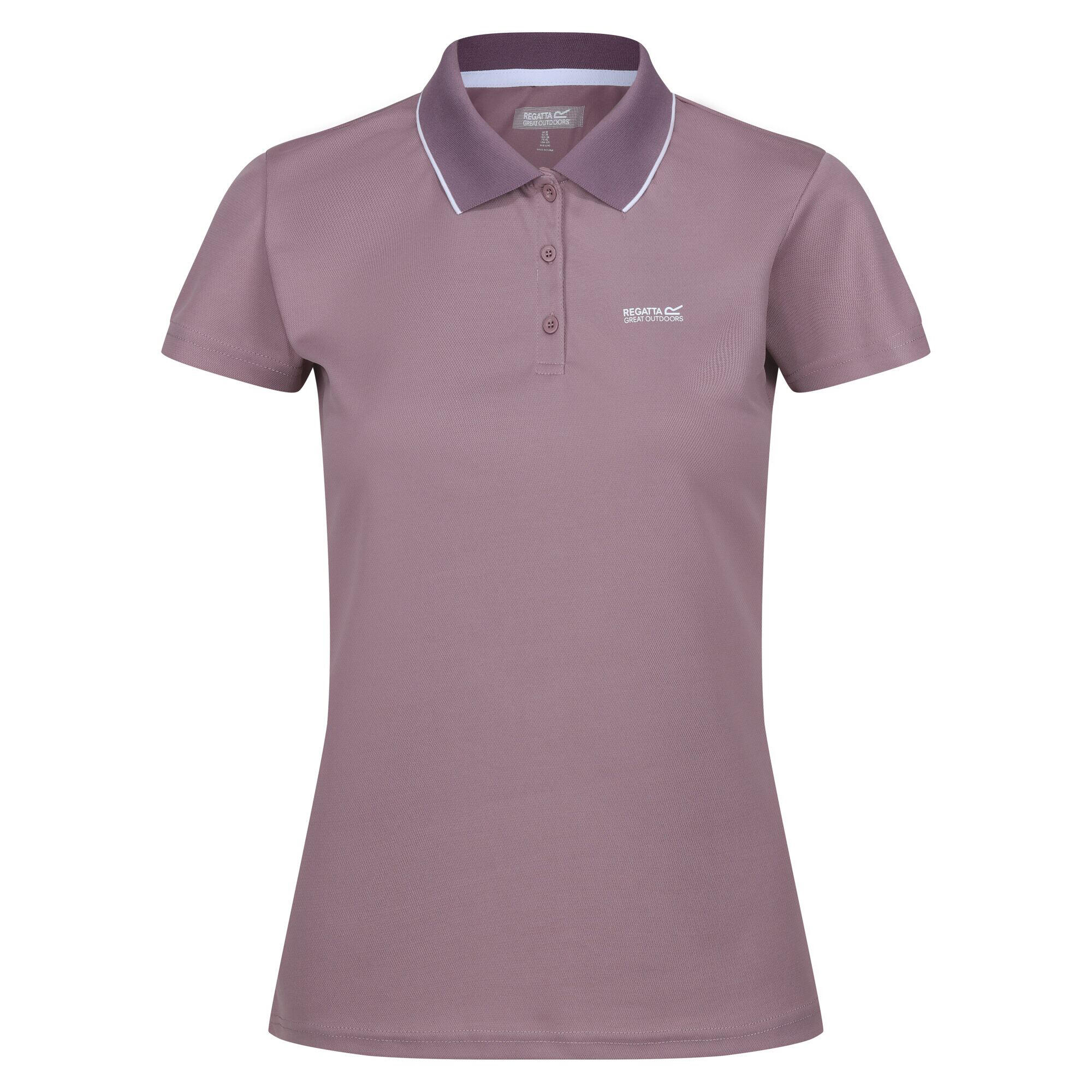 Womens/Ladies Maverick V Polo Shirt (Heather) 1/4