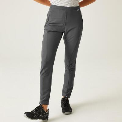 Broek wandelen dames stretch waterafstotend