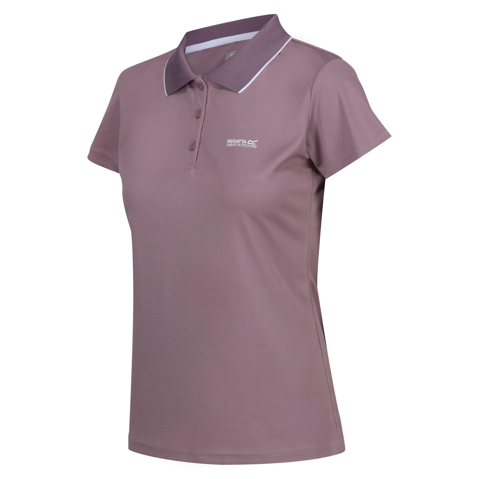 Womens/Ladies Maverick V Polo Shirt (Heather) 3/4