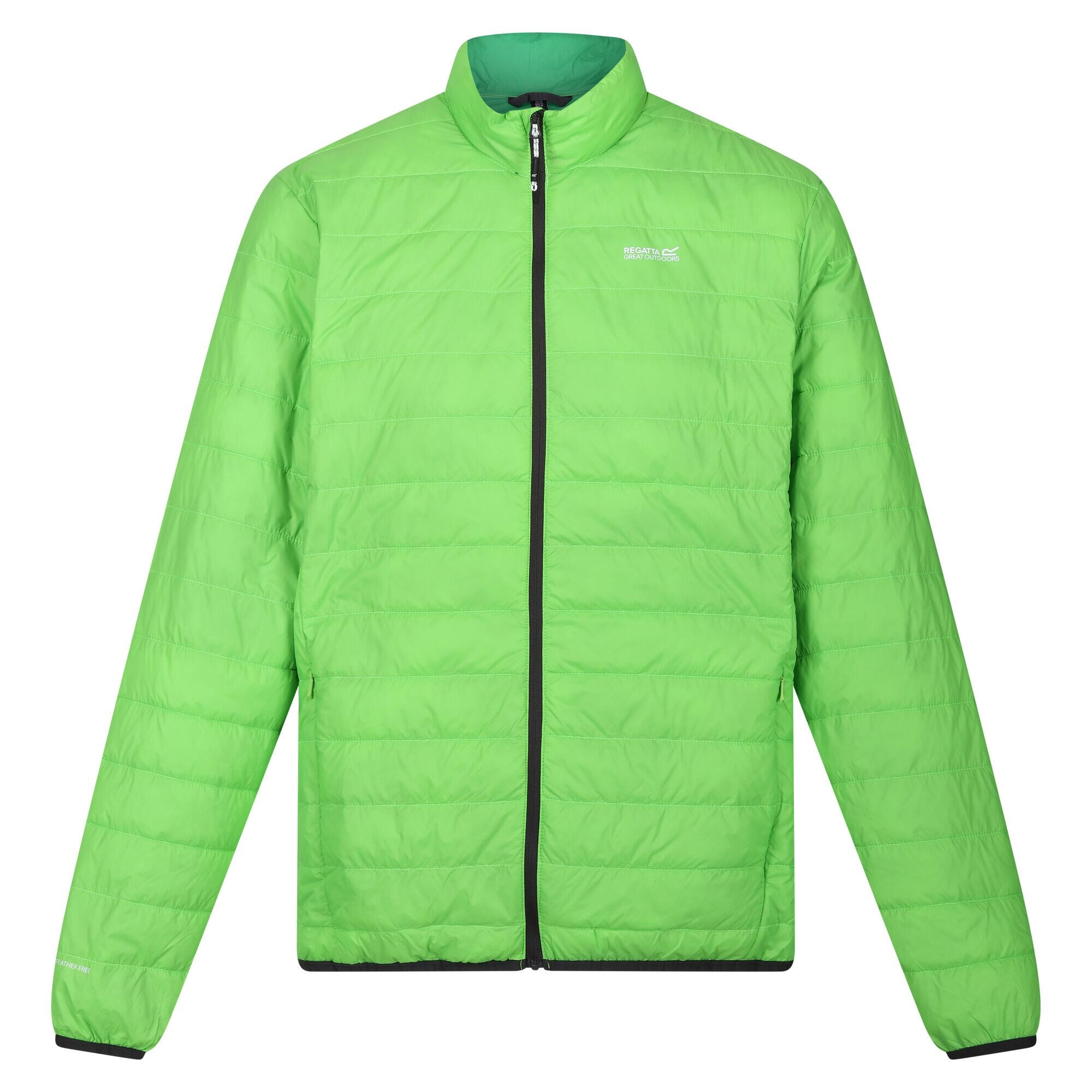 REGATTA Mens Hillpack Quilted Insulated Jacket (Jasmine Green/Field Green)