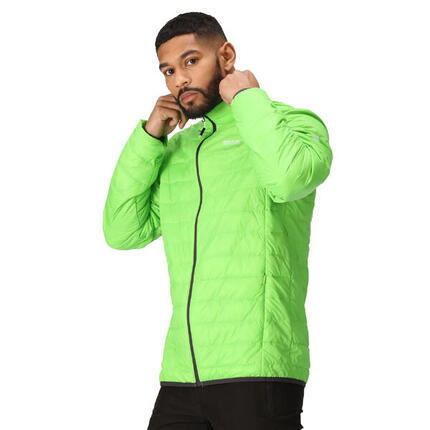 Veste Isolante Motif/style Matelassé HILLPACK Homme (Vert Jasmin / Vert Des