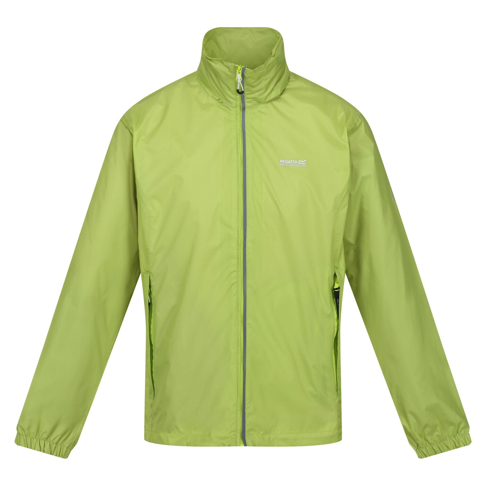 REGATTA Mens Lyle IV Waterproof Hooded Jacket (Green Algae)