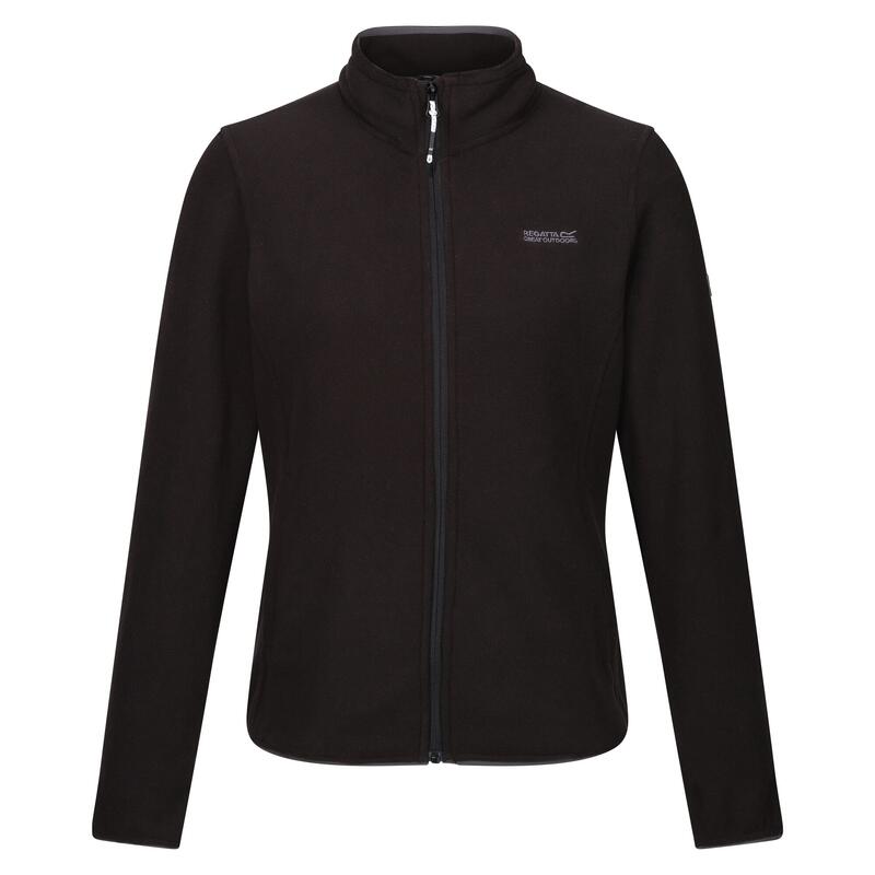 Dames Clemence IV Full Zip Fleece (Zwart)