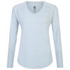 Dames Discern Tshirt met lange mouwen (Rustig Blauw)